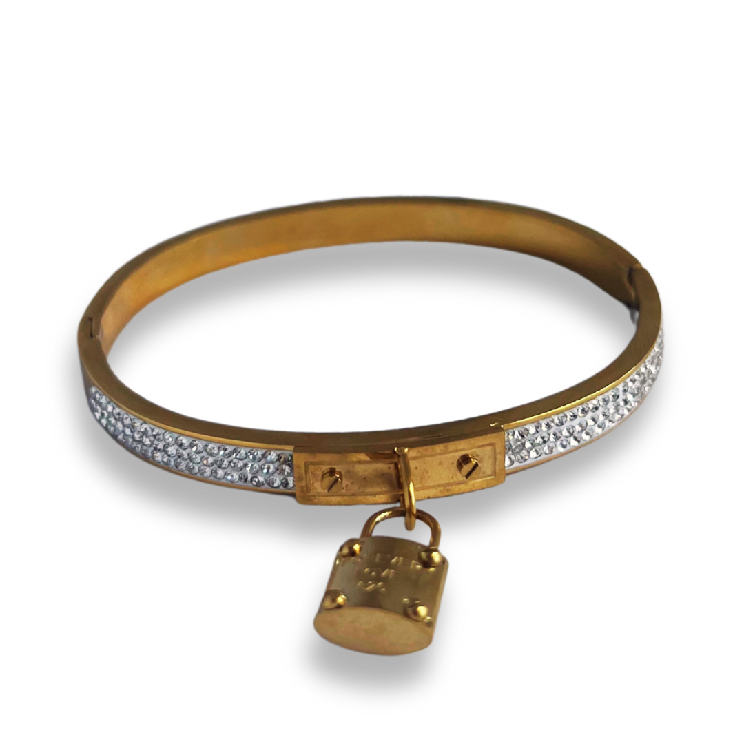 ✨ Bracelete Chave do Meu Coração